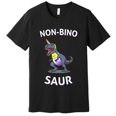 Non Binary Pride Flag Colors Non Binary Premium T-Shirt