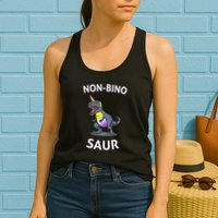 Non Binary Pride Flag Colors Non Binary Womens Tank Top