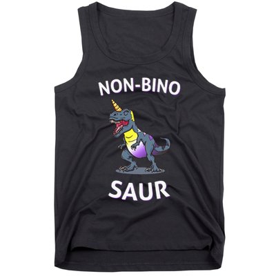 Non Binary Pride Flag Colors Non Binary Tank Top