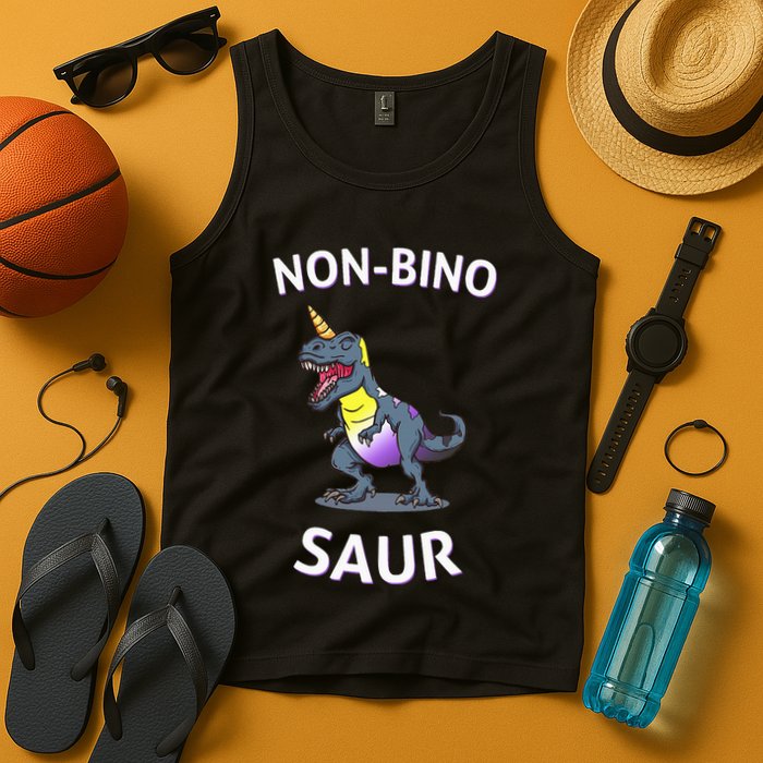 Non Binary Pride Flag Colors Non Binary Tank Top