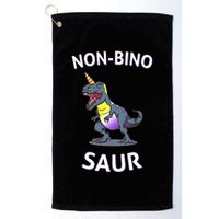 Non Binary Pride Flag Colors Non Binary Golf Towel