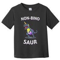 Non Binary Pride Flag Colors Non Binary Toddler T-Shirt