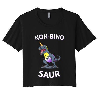 Non Binary Pride Flag Colors Non Binary Crop Top