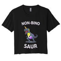 Non Binary Pride Flag Colors Non Binary Crop Top