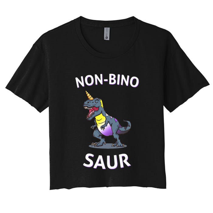 Non Binary Pride Flag Colors Non Binary Crop Top