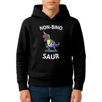 Non Binary Pride Flag Colors Non Binary Kids Hoodie