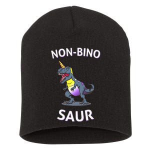 Non Binary Pride Flag Colors Non Binary Short Acrylic Beanie