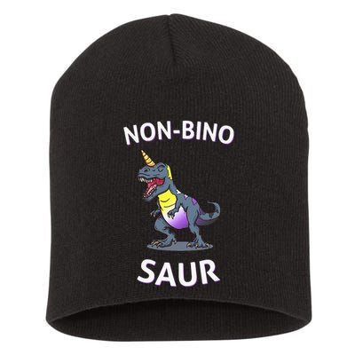 Non Binary Pride Flag Colors Non Binary Short Acrylic Beanie