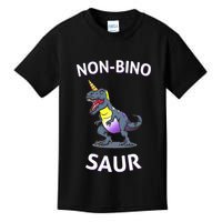 Non Binary Pride Flag Colors Non Binary Kids T-Shirt