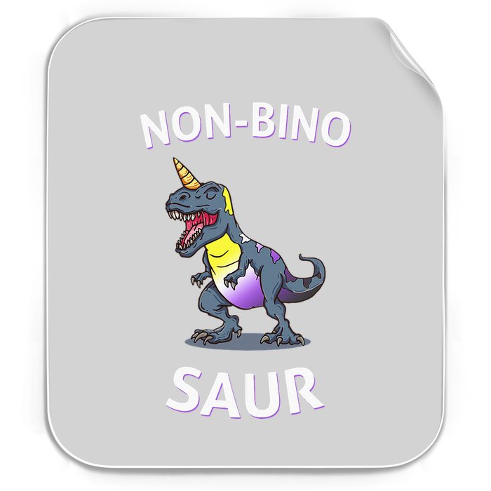 Non Binary Pride Flag Colors Non Binary Permanent Decal Sticker