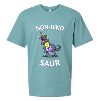 Non Binary Pride Flag Colors Non Binary Sueded Cloud Jersey T-Shirt