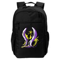 Non Binary Pride Flag Colors Support Daily Commute Backpack