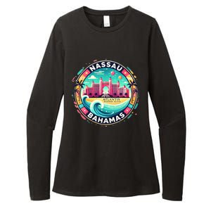 Nassau Bahamas Paradise Cruise Destination Island Womens CVC Long Sleeve Shirt