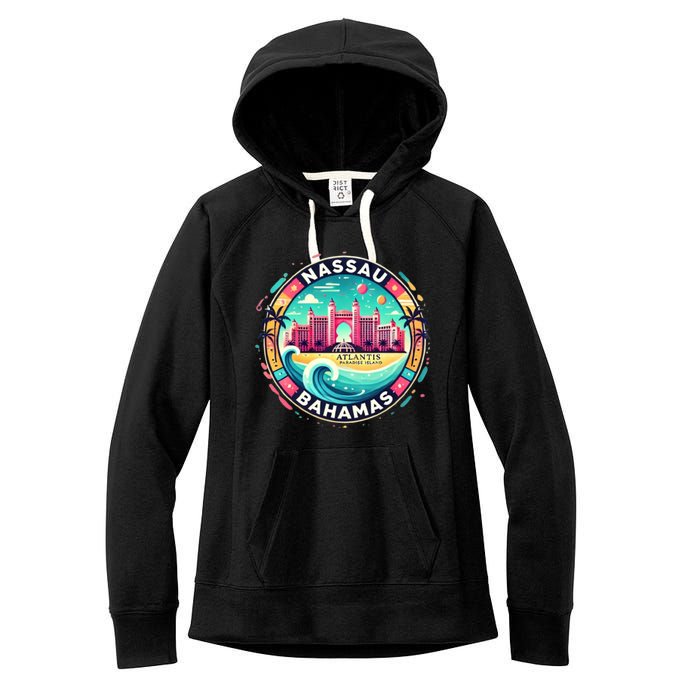 Nassau Bahamas Paradise Cruise Destination Island Women's Fleece Hoodie