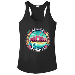 Nassau Bahamas Paradise Cruise Destination Island Ladies PosiCharge Competitor Racerback Tank