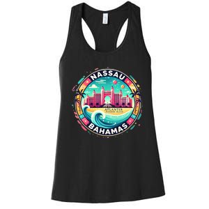 Nassau Bahamas Paradise Cruise Destination Island Women's Racerback Tank