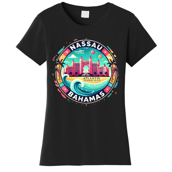 Nassau Bahamas Paradise Cruise Destination Island Women's T-Shirt