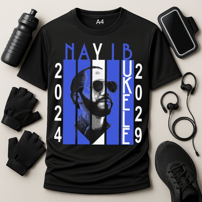 Nayib Bukele Presidente De El Salvador 2024 Cooling Performance Crew T-Shirt