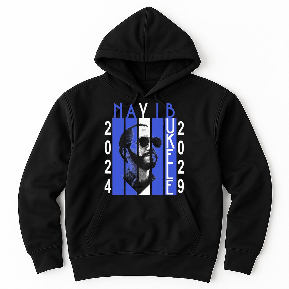 Nayib Bukele Presidente De El Salvador 2024 Hoodie
