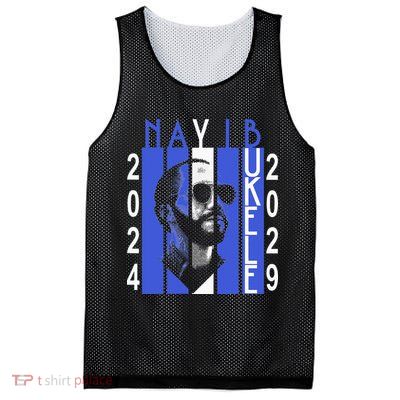 Nayib Bukele Presidente De El Salvador 2024 Mesh Reversible Basketball Jersey Tank