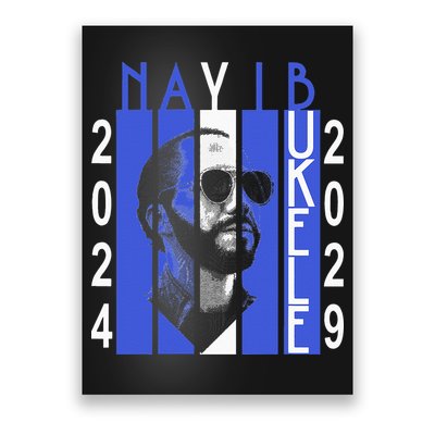 Nayib Bukele Presidente De El Salvador 2024 Poster