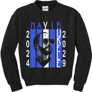 Nayib Bukele Presidente De El Salvador 2024 Kids Sweatshirt