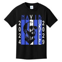 Nayib Bukele Presidente De El Salvador 2024 Kids T-Shirt