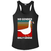 Non Binary Pride Funny No Gender Only Goose Lgbtq Enby Flag Ladies PosiCharge Competitor Racerback Tank