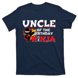 Ninja Birthday Party - Uncle of the Birthday Ninja T-Shirt