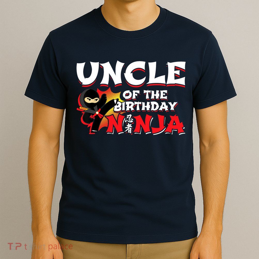 Ninja Birthday Party - Uncle of the Birthday Ninja T-Shirt