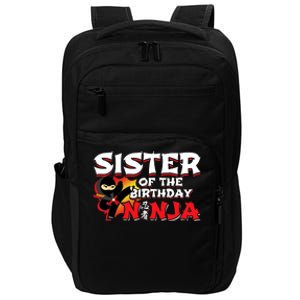 Ninja Birthday Party - Sister of the Birthday Ninja Impact Tech Backpack