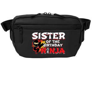 Ninja Birthday Party - Sister of the Birthday Ninja Crossbody Pack