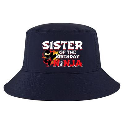 Ninja Birthday Party - Sister of the Birthday Ninja Cool Comfort Performance Bucket Hat