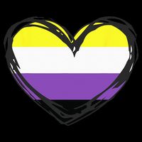 Non Binary Pride Design - Nonbinary Pride Impact Tech Backpack