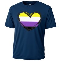 Non Binary Pride Design - Nonbinary Pride Cooling Performance Crew T-Shirt
