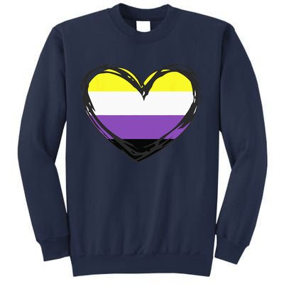 Non Binary Pride Design - Nonbinary Pride Sweatshirt