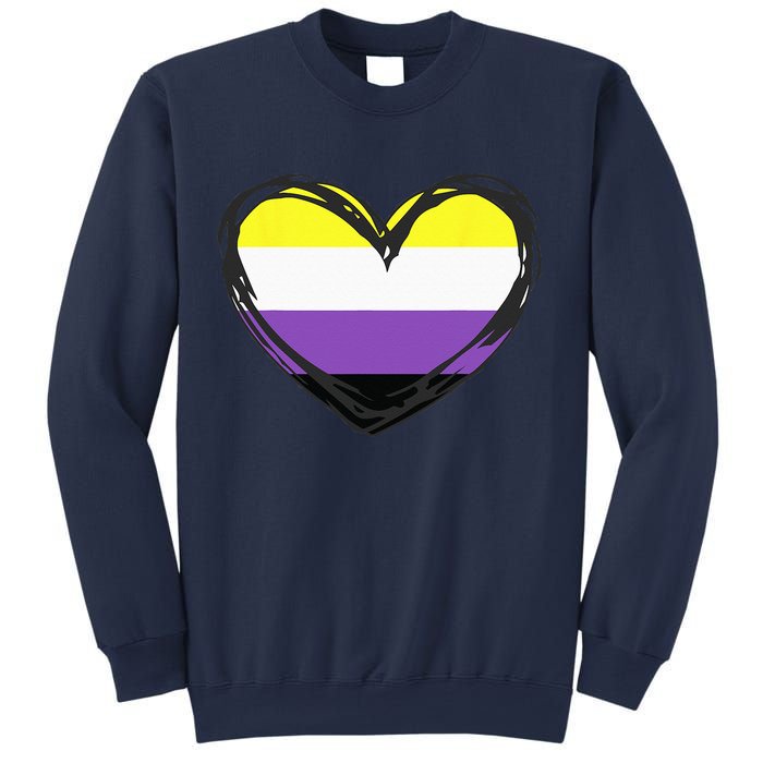 Non Binary Pride Design - Nonbinary Pride Sweatshirt