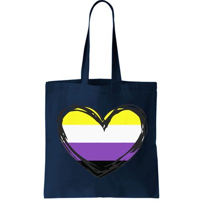Non Binary Pride Design - Nonbinary Pride Tote Bag
