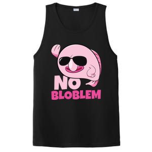 No Bloblem Problem Deep Sea Fish Sea Animal Blobfish Funny Gift PosiCharge Competitor Tank