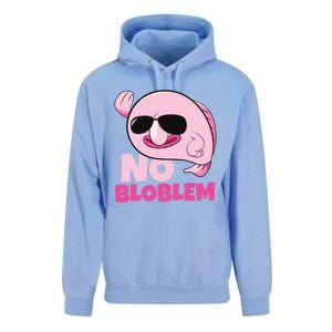 No Bloblem Problem Deep Sea Fish Sea Animal Blobfish Funny Gift Unisex Surf Hoodie