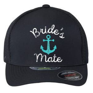 Nautical Bachelorette Party Gift Ship Anchor Brides Mate Flexfit Unipanel Trucker Cap