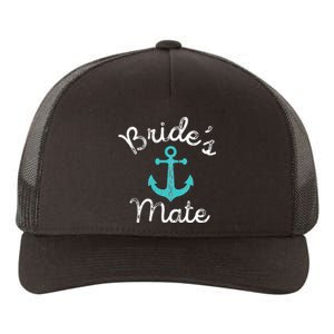 Nautical Bachelorette Party Gift Ship Anchor Brides Mate Yupoong Adult 5-Panel Trucker Hat