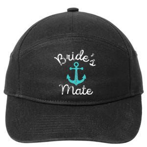 Nautical Bachelorette Party Gift Ship Anchor Brides Mate 7-Panel Snapback Hat