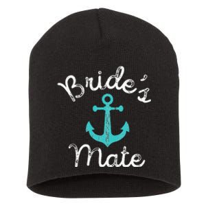 Nautical Bachelorette Party Gift Ship Anchor Brides Mate Short Acrylic Beanie