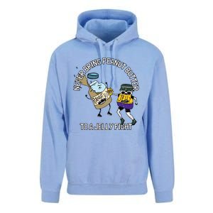 Never Bring Peanut Butter To A Jelly Fight Unisex Surf Hoodie