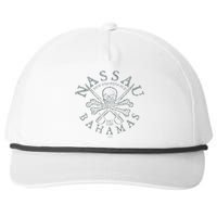 Nassau Bahamas Pirate Snapback Five-Panel Rope Hat