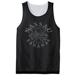 Nassau Bahamas Pirate Mesh Reversible Basketball Jersey Tank