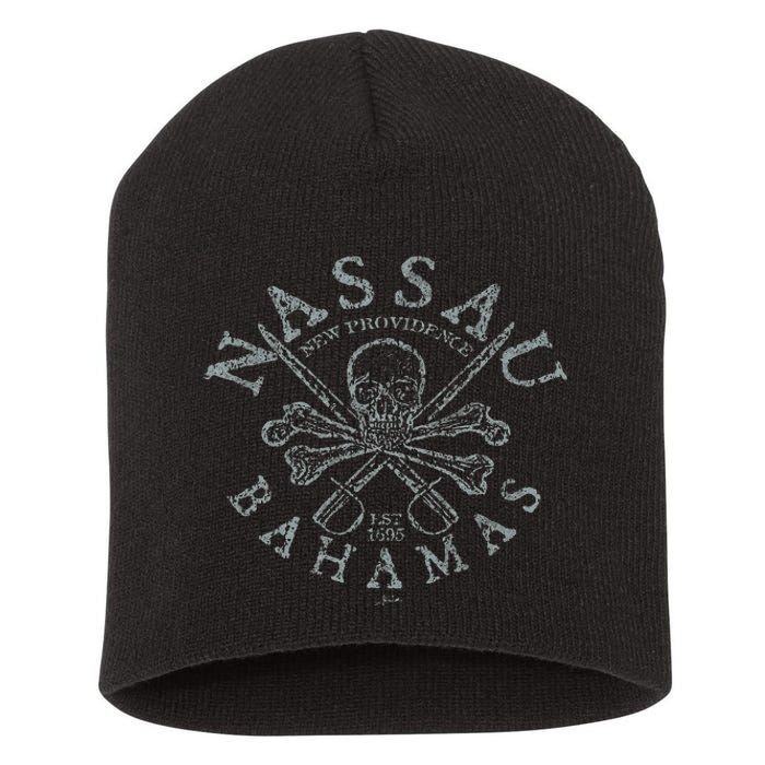 Nassau Bahamas Pirate Short Acrylic Beanie