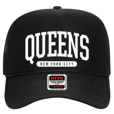 Nyc Borough Queens New York City Trucker Hat