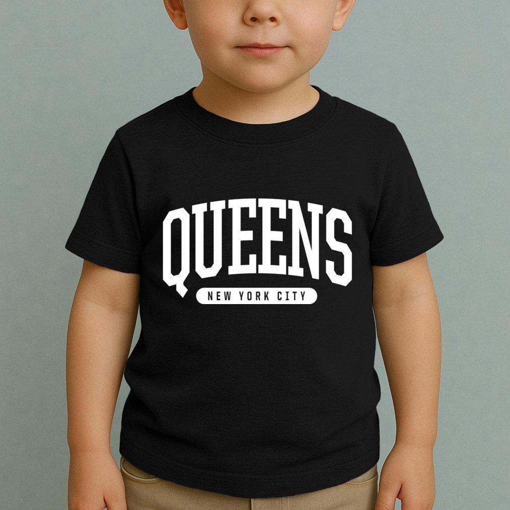 Nyc Borough Queens New York City Toddler T-Shirt
